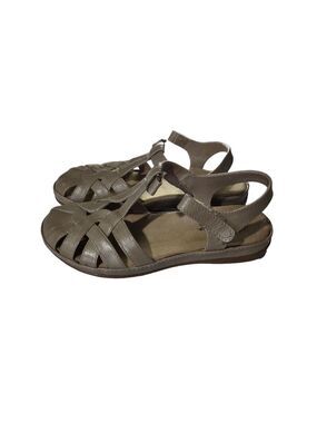 Wear Ever Faux Leather Fisherman Braided Sandals Size 5